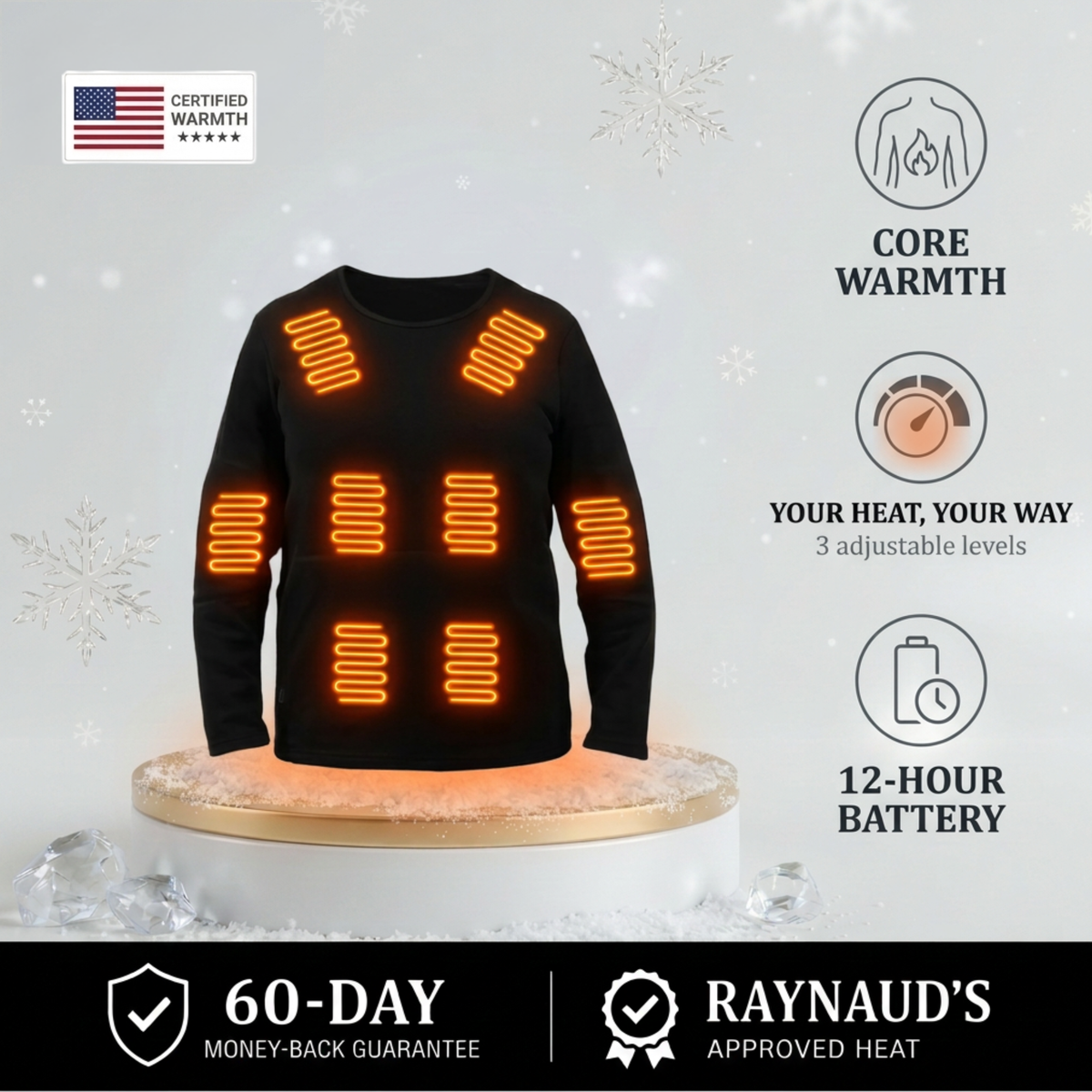 HearthLayer™ Heated Baselayer Set