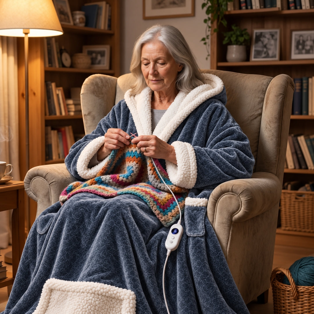 HearthWrap™ Heated Wearable Blanket