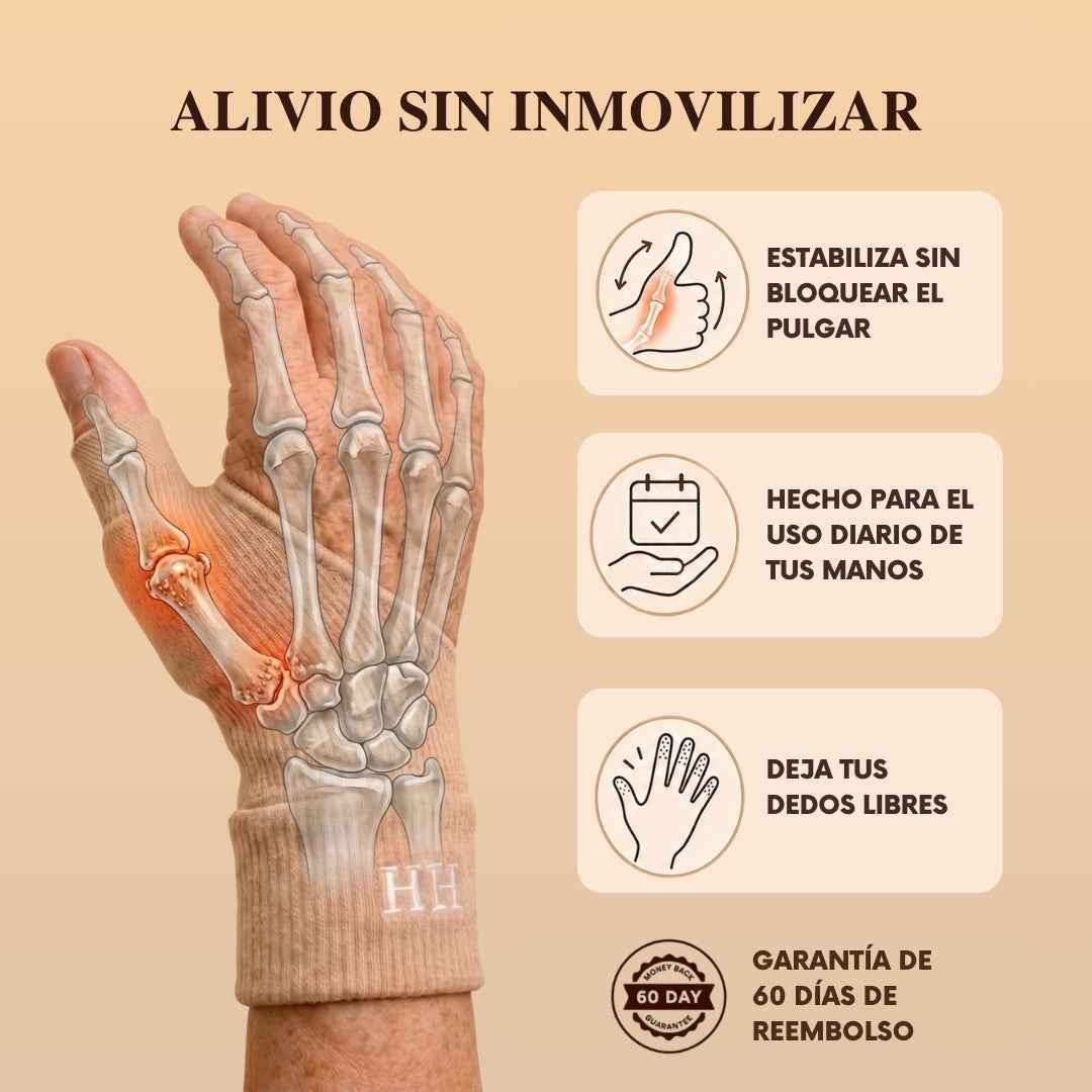 Muñequera con estabilizador de pulgar