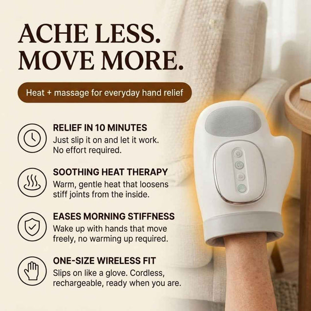 HearthPress™ 3-in-1 Hand Massager