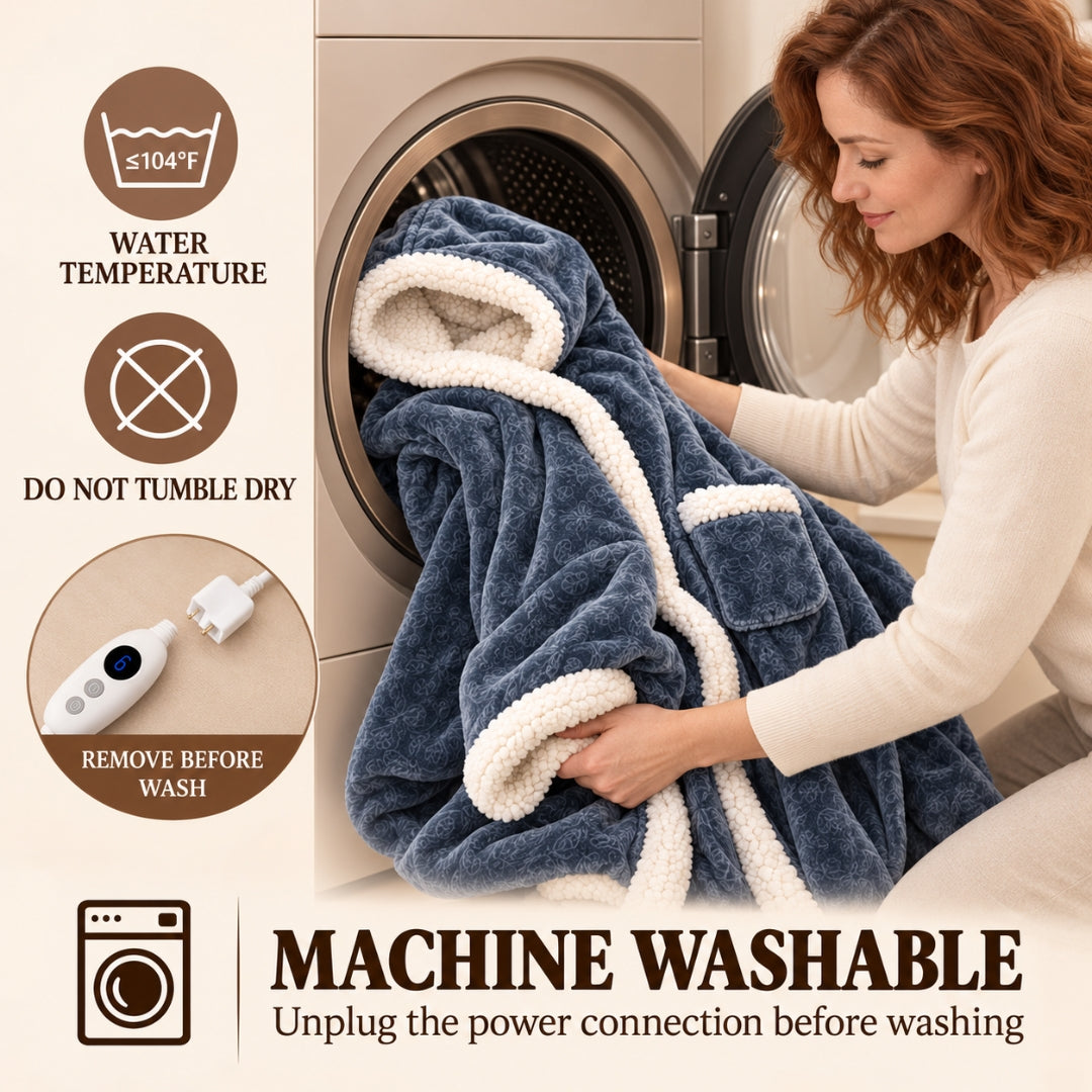 HearthWrap™ Heated Wearable Blanket