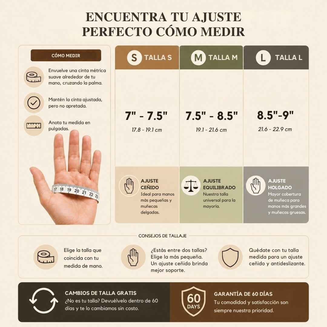 Muñequera con estabilizador de pulgar