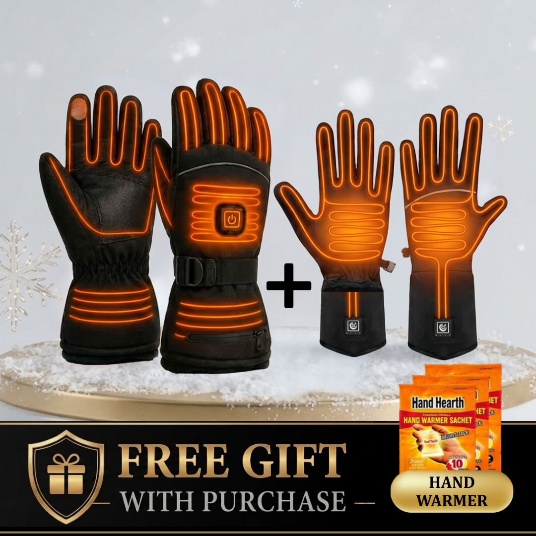 HearthGrip™ Heated Gloves and Liner Bundle
