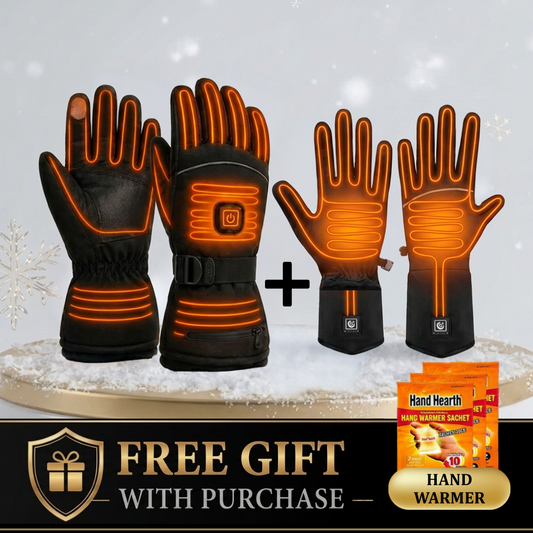HearthGrip™ Heated Gloves and Liner Bundle