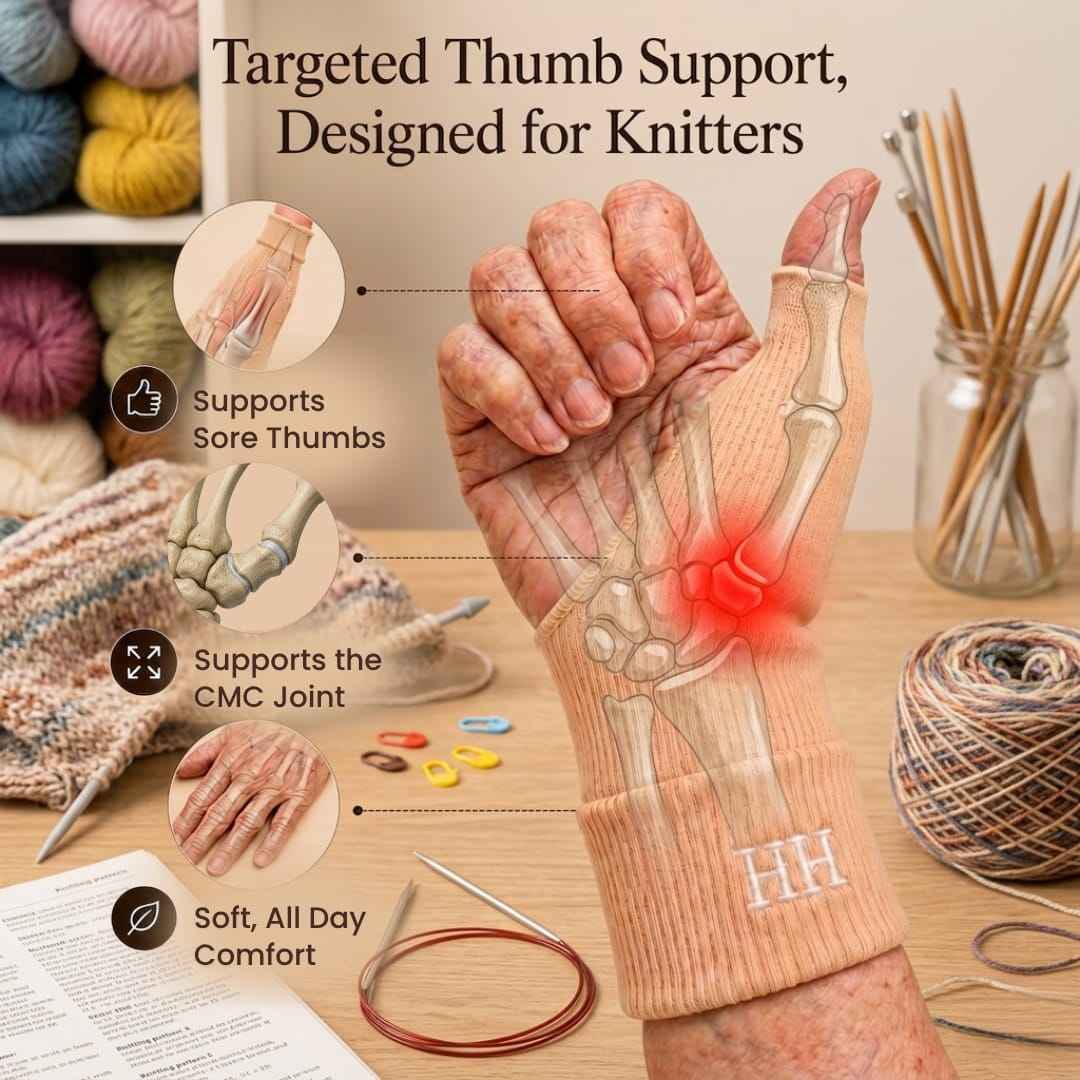 The Knitter's Thumb Stabilizer