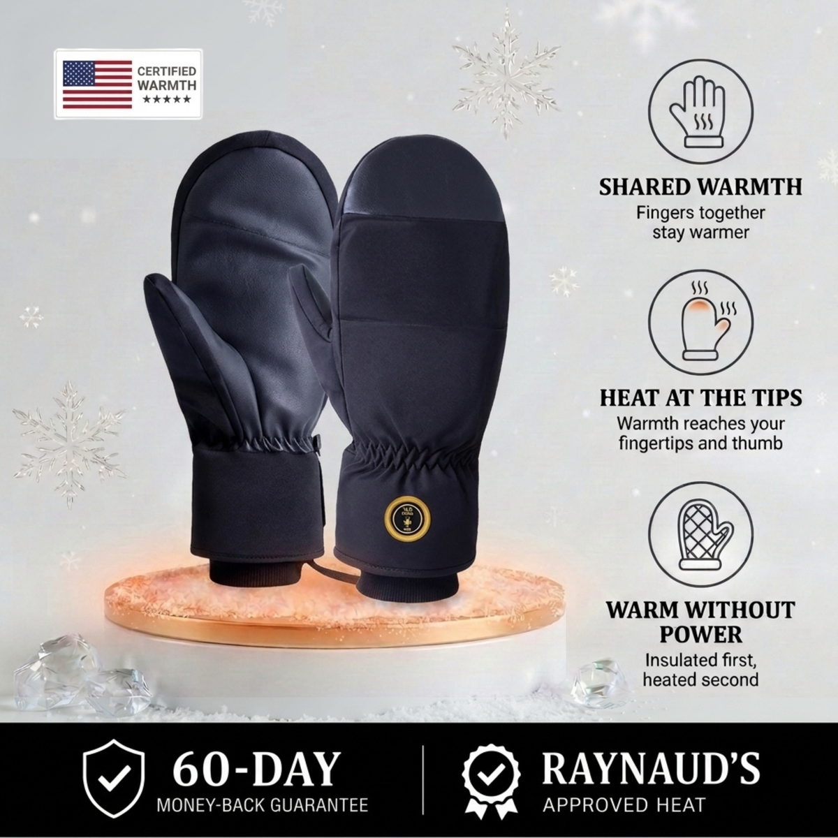 HearthSlope™ Heated Ski Gloves