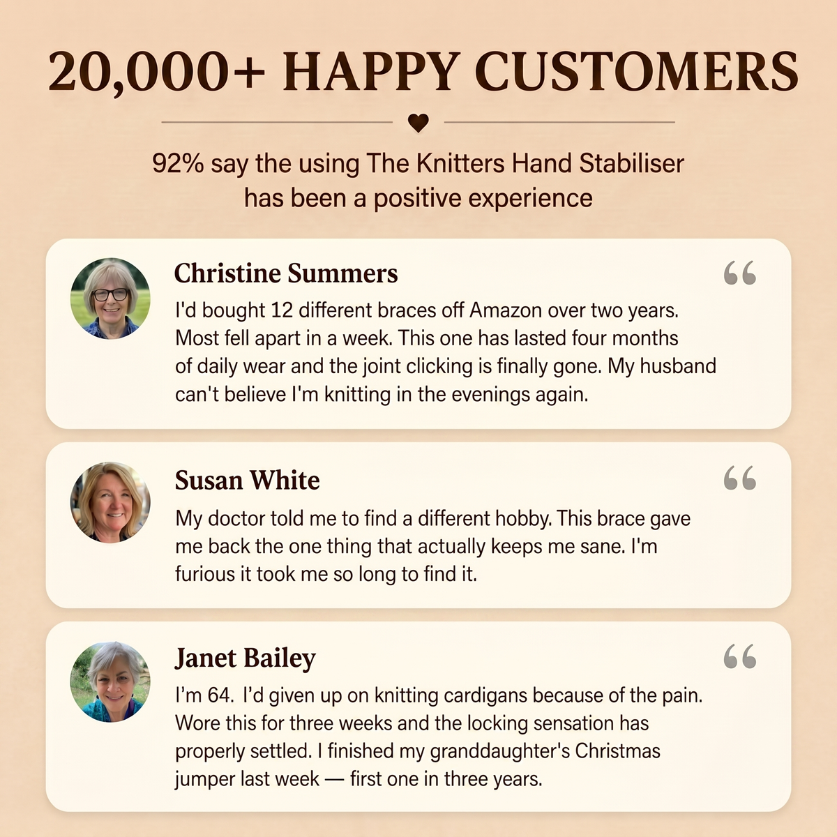 Knitter's Thumb Stabiliser