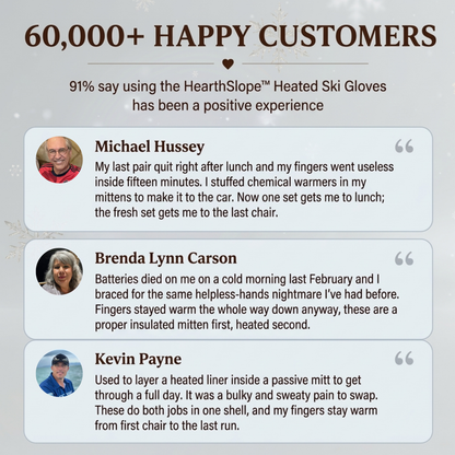 HearthSlope™ Heated Ski Gloves